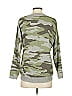 Sofia Cashmere Camo Green Pullover Sweater Size S - photo 2