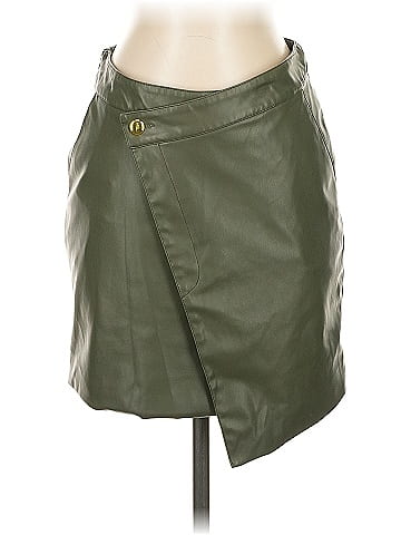 Nicholas Faux Leather Skirt (view 1)