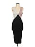 Le Superbe Color Block Black Cocktail Dress Size M - photo 1