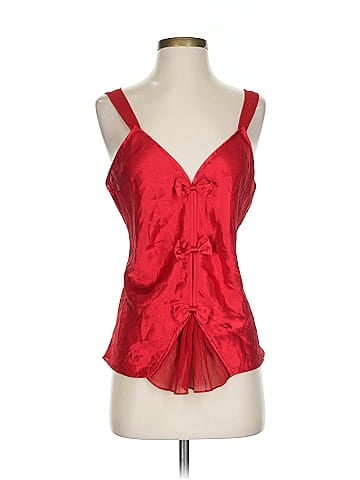 Cabernet Elegant Red Satin Occasion Top (view 1)