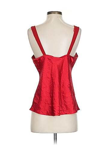 Cabernet Elegant Red Satin Occasion Top (view 2)