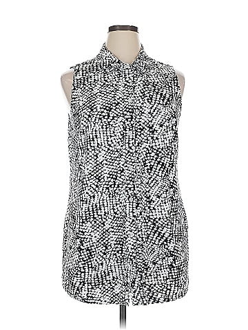 Soma Sleeveless Button-Down Shirt (view 1)