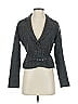 Guess Jeans 100% Polyester Tweed Gray Blazer Size S - photo 1