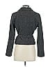 Guess Jeans 100% Polyester Tweed Gray Blazer Size S - photo 2