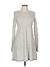 Hard Tail Solid Gray Casual Dress Size L - photo 1