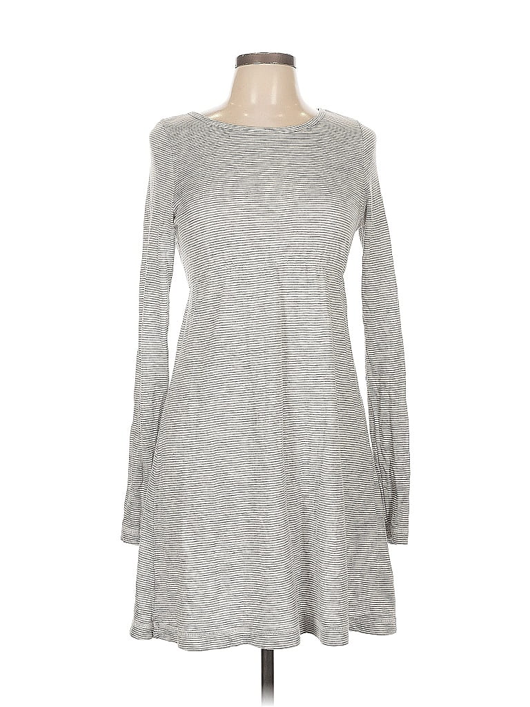 Hard Tail Solid Gray Casual Dress Size L - photo 1