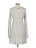 Hard Tail Solid Gray Casual Dress Size L - photo 2