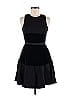 Armani Exchange Black Gray Cocktail Dress Size 6 - photo 1