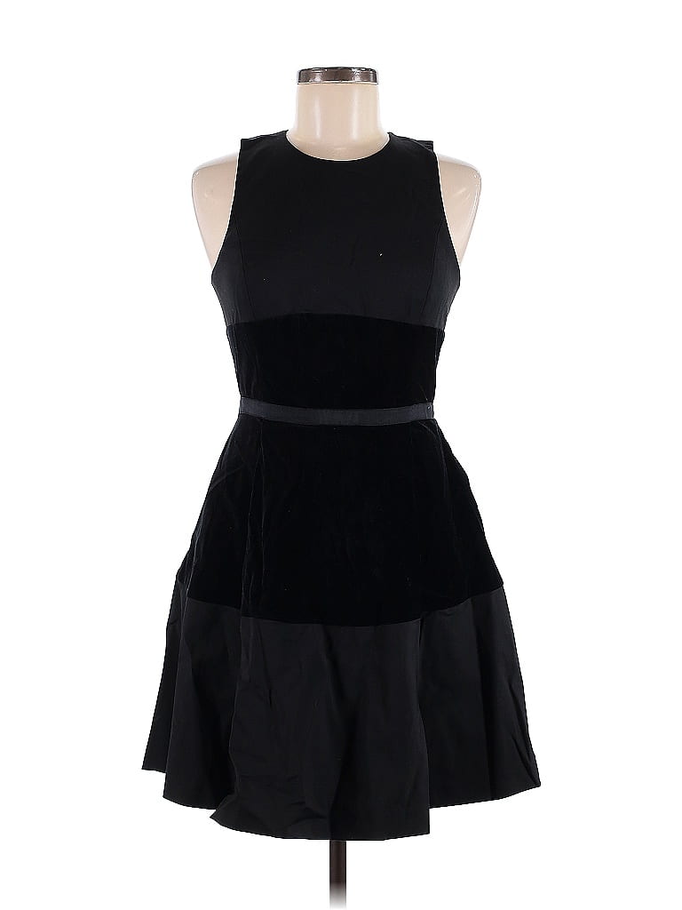 Armani Exchange Black Gray Cocktail Dress Size 6 - photo 1