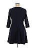Daisy Fuentes Solid Blue Casual Dress Size XL - photo 2