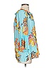 Spense Blue 3/4 Sleeve Blouse Size PL - photo 4