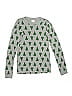 Hanna Andersson 100% Cotton Green Gray Long Sleeve T-Shirt Size 14 (big kids) - photo 1
