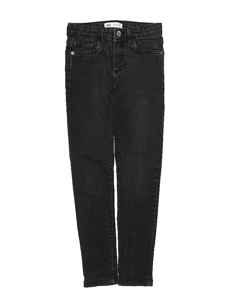 Pre-owned Zara Kids' Jeans In Black