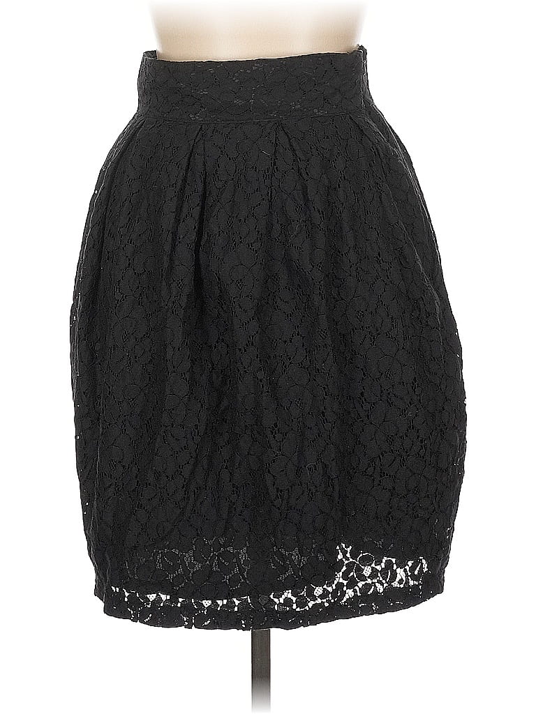 Pre-owned H&m Formal Skirt In Black