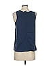 Quince Blue Sleeveless T-Shirt Size S - photo 2