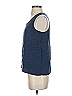 Quince Blue Sleeveless T-Shirt Size S - photo 4