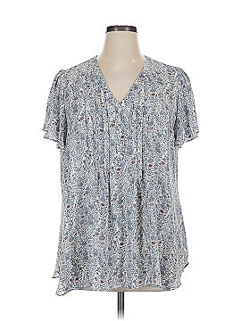 Rose + Olive Short Sleeve Blouse