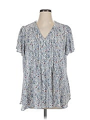 Rose + Olive Short Sleeve Blouse