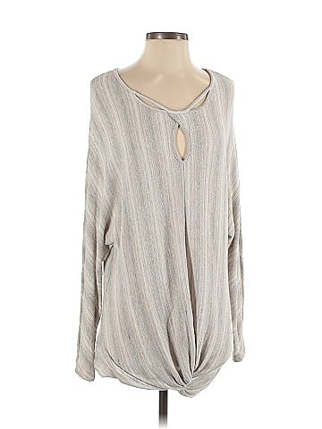 Buckle Black Long Sleeve Blouse (view 1)
