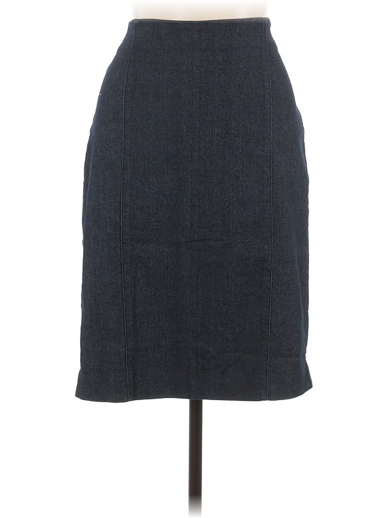 Pre-owned Van Heusen Formal Skirt In Gray