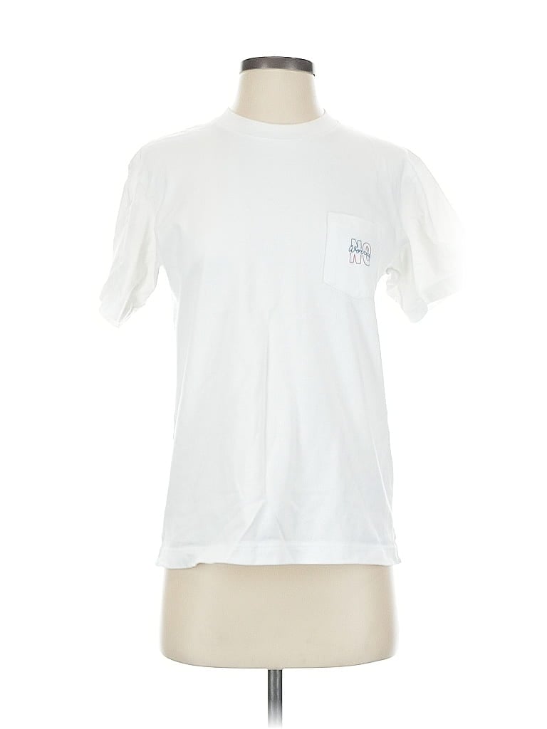 UT for Uniqlo 100% Cotton White Short Sleeve T-Shirt Size XS - photo 1