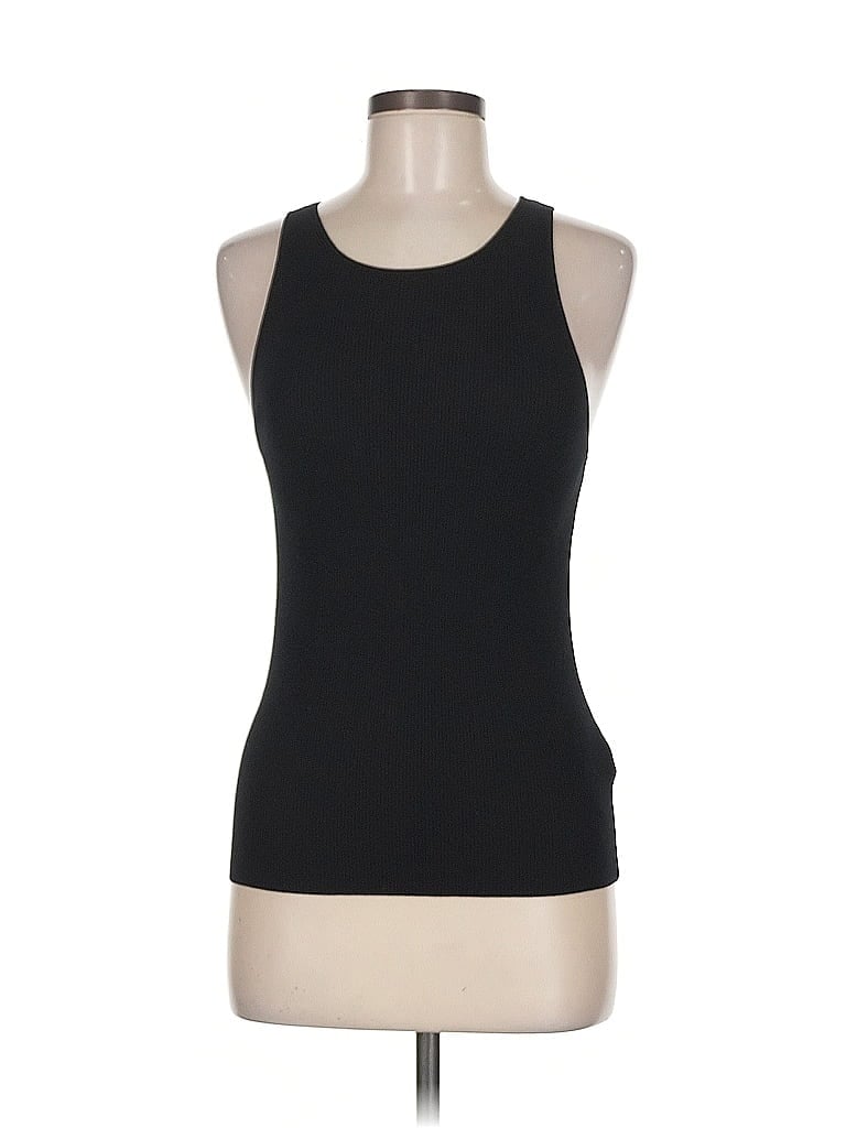 Pre-owned Banana Republic Tank Top Black Halter Neckline Tops