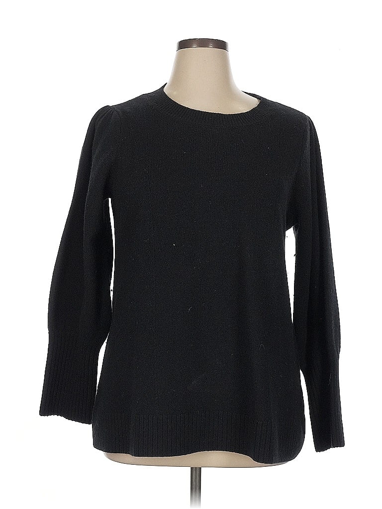 Hill House 100% Merino Wool Black Wool Pullover Sweater Size XL - photo 1