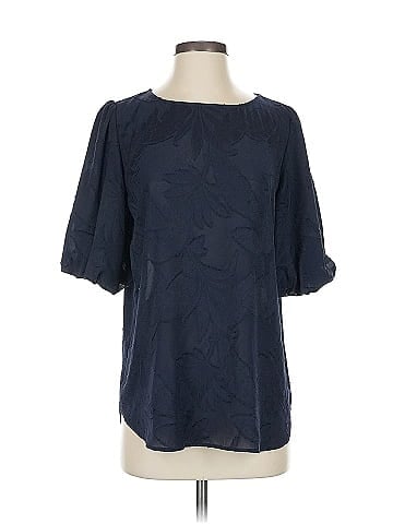 Ann Taylor Short Sleeve Blouse (view 1)