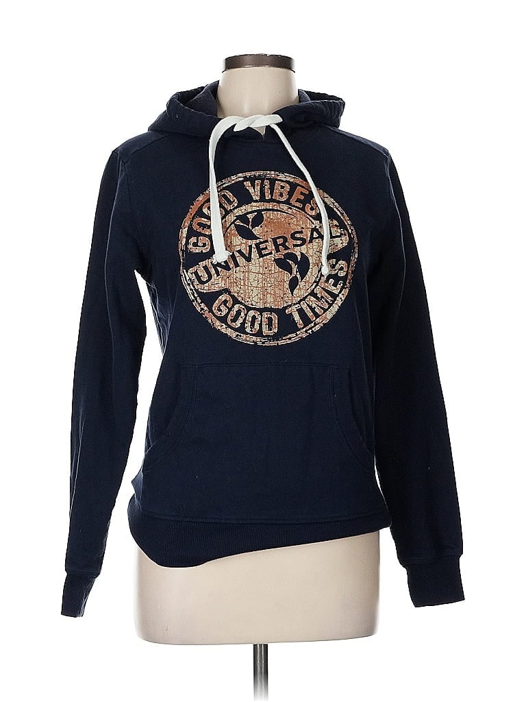 Pre-owned Universal Studios Pullover Hoodie In Blue
