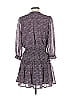 Pinch 100% Polyester Tweed Gray Purple Casual Dress Size S - photo 2