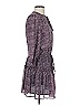 Pinch 100% Polyester Tweed Gray Purple Casual Dress Size S - photo 4