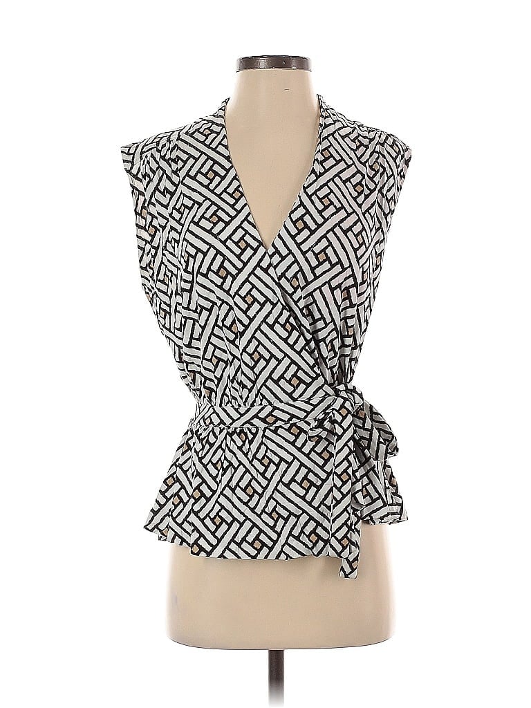 Pre-owned C. Wonder Sleeveless Blouse In Black