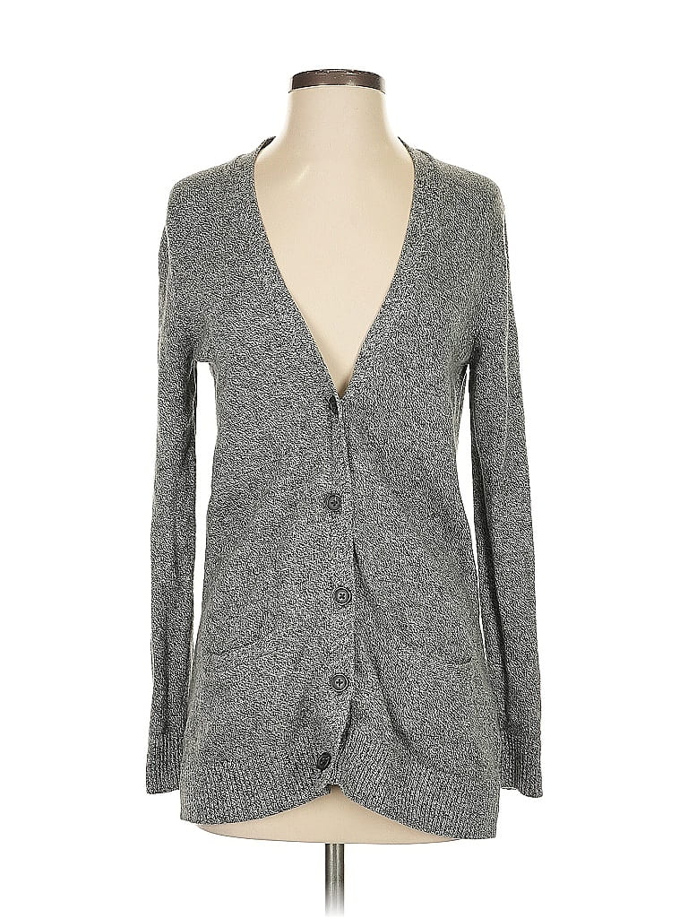 Pre-owned Banana Republic Factory Store Cardigan Sweater In Gray