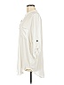 Lush 100% Polyester Ivory 3/4 Sleeve Blouse Size M - photo 5
