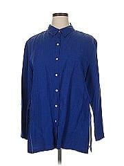 Chico's Design 3/4 Sleeve Silk Top