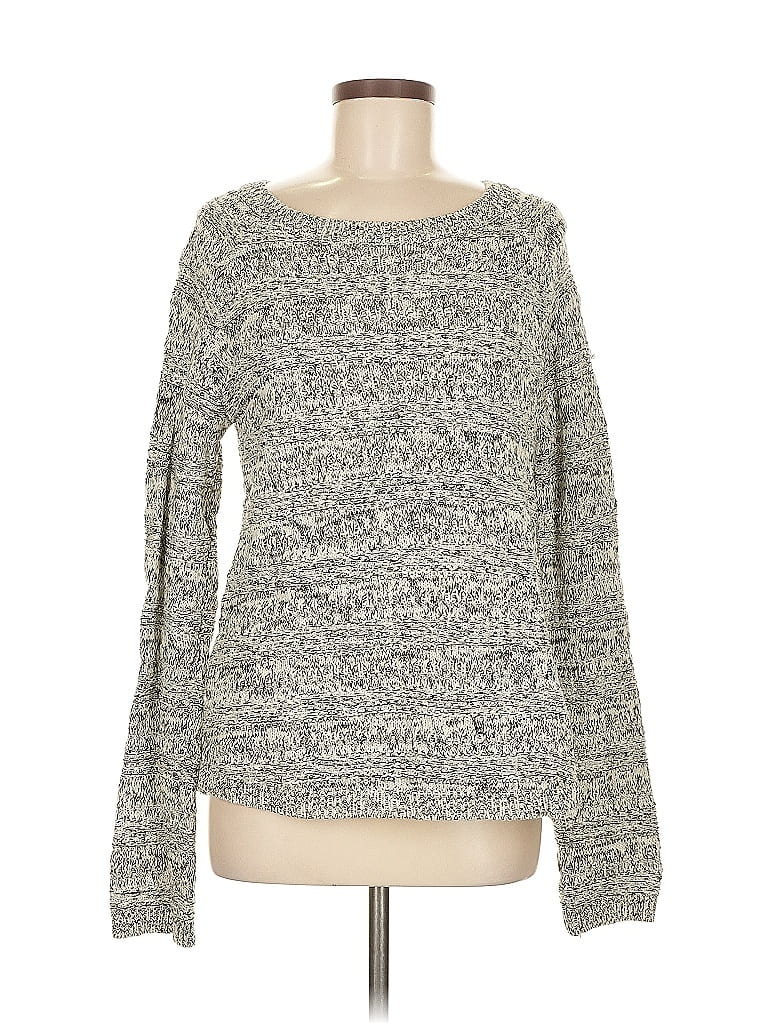 Pre-owned Hem & Thread Pullover Sweater In Gray