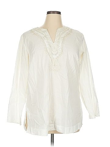 Sigrid Olsen 3/4 Sleeve Blouse (view 1)