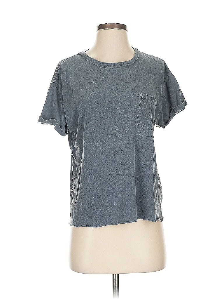 FRAME Denim 100% Cotton Gray Short Sleeve T-Shirt Size XS - photo 1