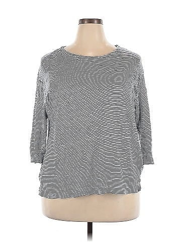 Adrienne Vittadini 3/4 Sleeve Top (view 1)