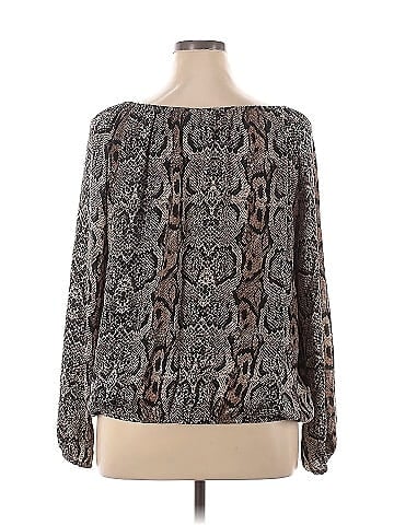 Adrienne Vittadini Long Sleeve Blouse (view 2)