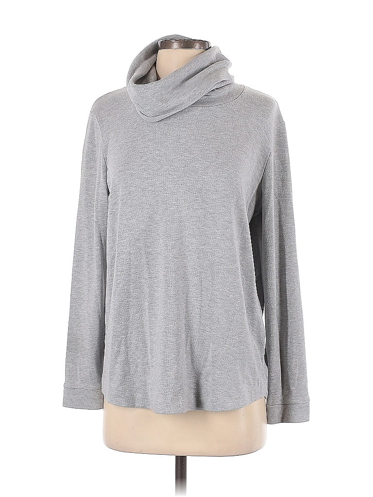 Pre-owned Johnston & Murphy Turtleneck Sweater In Gray