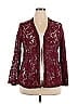 Roaman's Burgundy Kimono Size 24 - photo 1