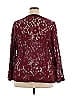 Roaman's Burgundy Kimono Size 24 - photo 2