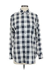 Equipment Long Sleeve Silk Top