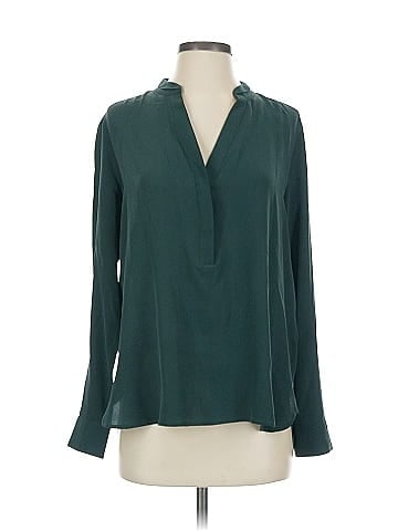 Dylan Gray Long Sleeve Silk Top (view 1)