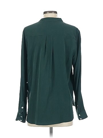 Dylan Gray Long Sleeve Silk Top (view 2)