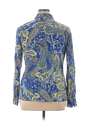 Jones New York Signature Long Sleeve Button-Down Shirt (view 2)