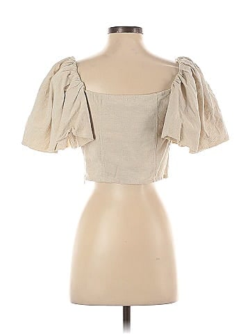 Jonathan Simkhai Short Sleeve Blouse (view 2)