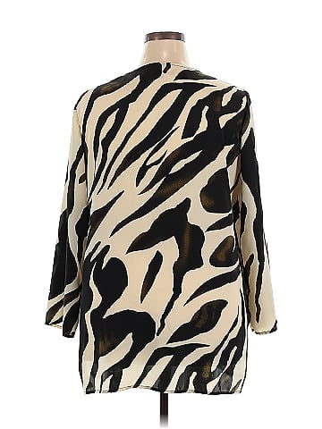 Grace Elements 3/4 Sleeve Blouse (view 2)