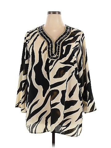 Grace Elements 3/4 Sleeve Blouse (view 1)